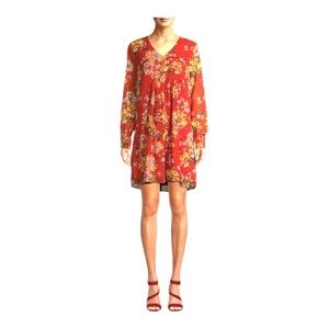 Time and Tru Women's Long Sleeve
Peasant Dress size 4-6
